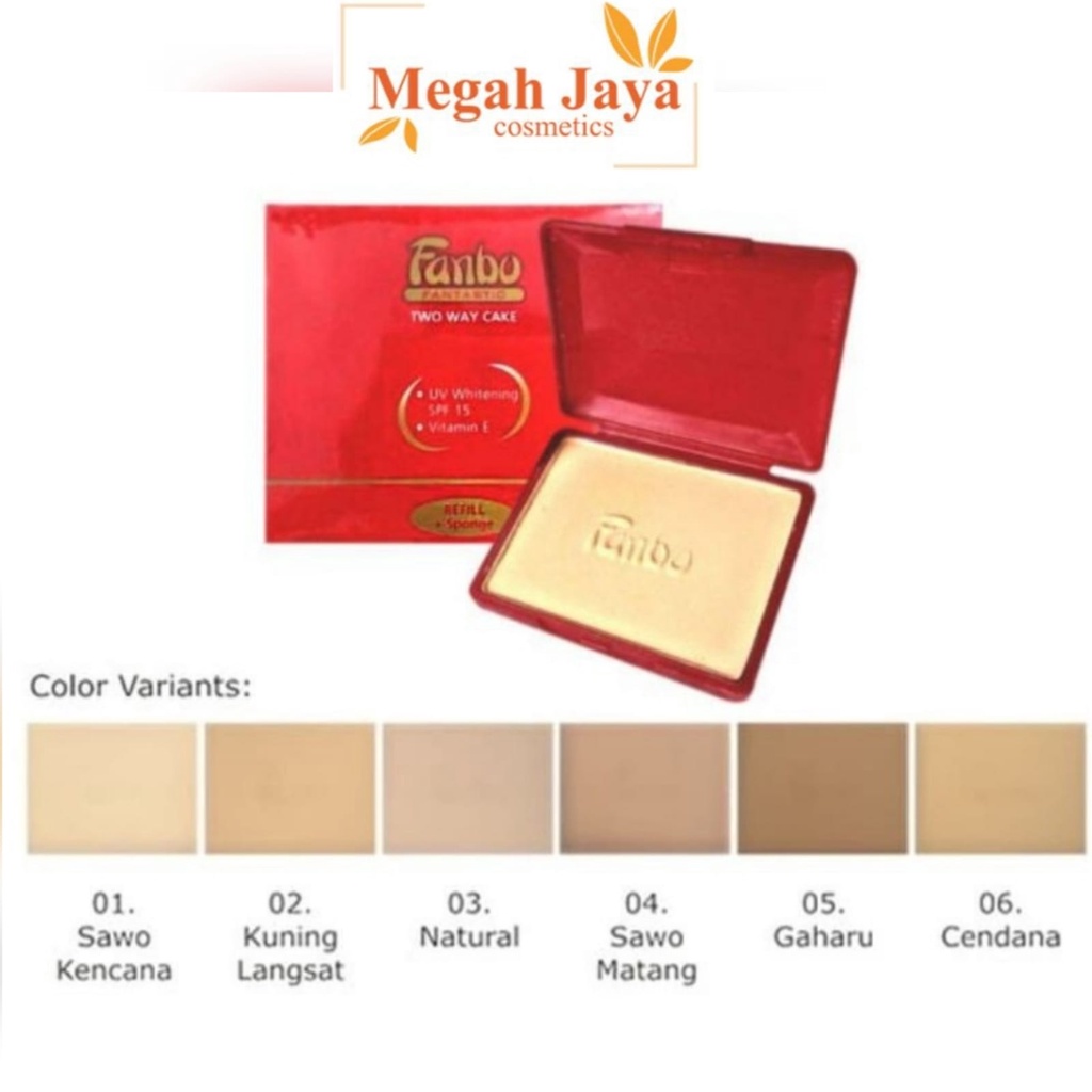 FANBO TWO WAY CAKE REFILL 15GR @MJ