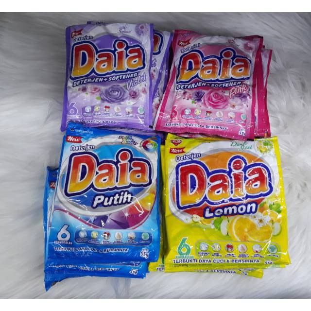 Deterjen Daia renceng (isi 6 sachet)