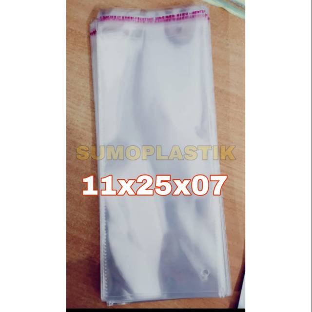 

PLASTIK OPP LEM 11x25x07