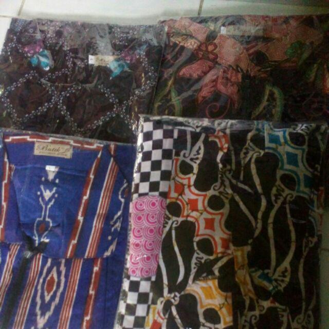 Tunik Batik Motif Bunga Terbaru
