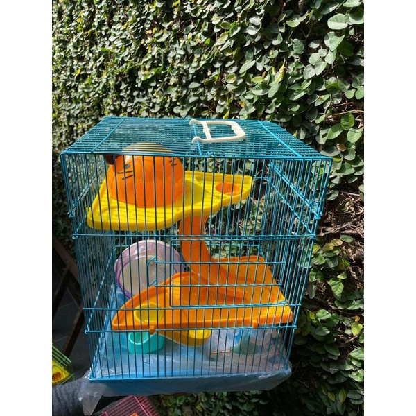 Kandang Hamster Import 3 lantai kandang hamster lucu fullset