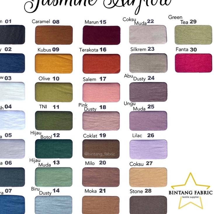 

Paling Terjamin Buku Katalog Warna Kain Bintang Fabric