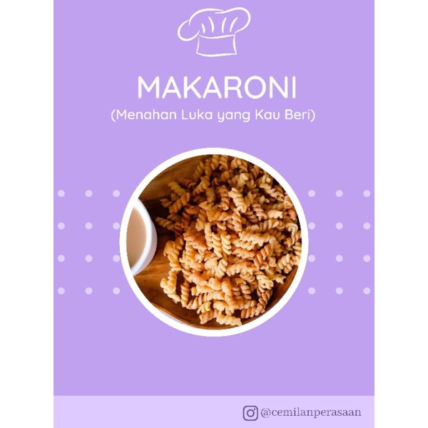 

Makaroni Spiral (Kemasan Standing Pouch)