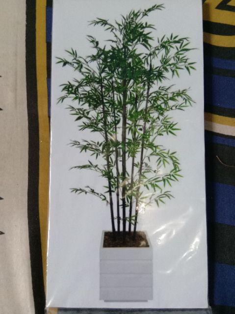 Fasahaya Hiasan  Dinding  Poster Kayu  Leaf Dekorasi Rumah 