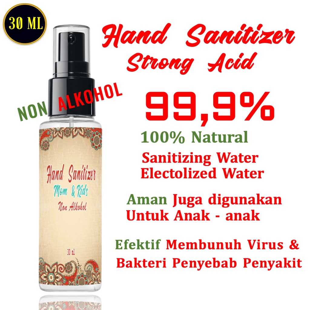 Hand Sanitizer Spray Mom and Kids Antiseptic Disinfektan Aman Food Grade