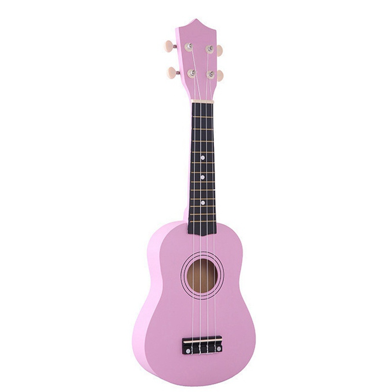 Gitar Ukulele Soprano Empat Warna Ukuran 21 Inch Untuk Hadiah Natal Anak