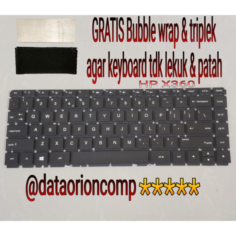 Keyboard HP Pavilion X360 13-A000 13-A100 13-A200 14BS 14BW 14-bs001tu 14--bs002tu 14-bs006tu 14-bs006tx 14-bs011tu black