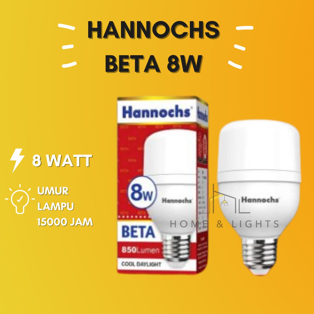 Hannochs Beta LED 8W / Lampu Hannochs Beta