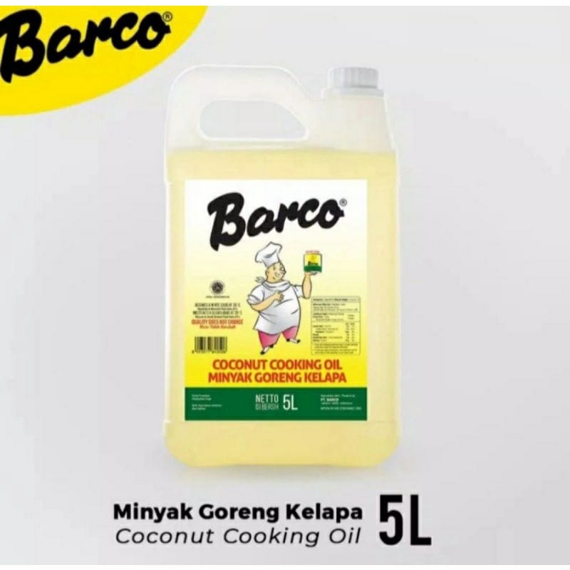 

Barco Minyak Goreng Kelapa 5 Liter Jurigen