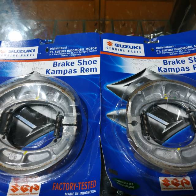 Kampas Rem Belakang Suzuki Nex Original SGP 64400-09J30-000