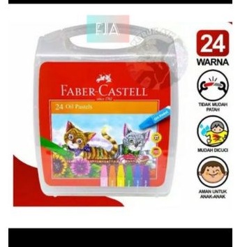 

Krayon Faber Castell 24 warna