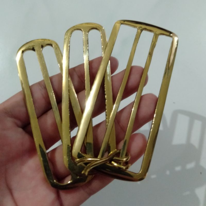 Kepala sabuk juwara/ sabuk betawi/ gesper haji kuningan asli