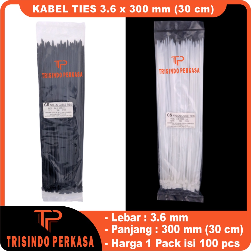 Kabel Ties Cable Tie 3.6 x 300mm (30cm)