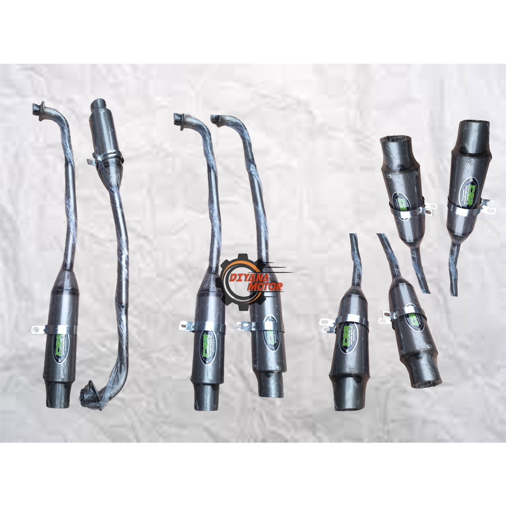 NEW Knalpot Racing Csr Karisma Supra x 125 Revo Absolute Blade Murah