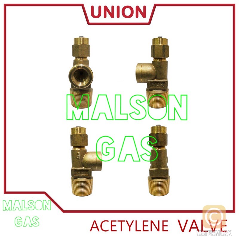 Kran Valve Baru Tabung Acetylene Asetilin