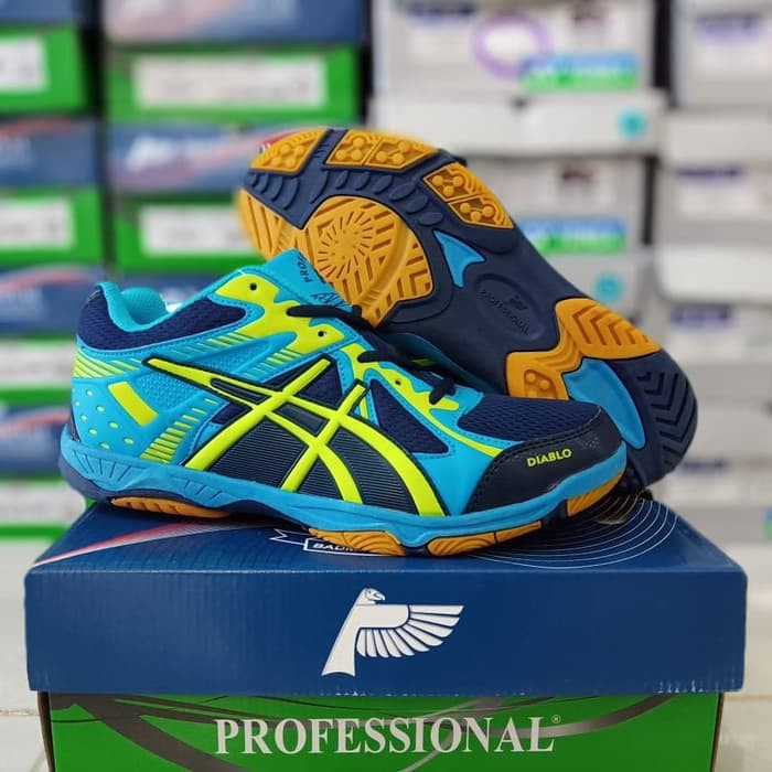 Sepatu Olahraga Volly- Badminton Professional Diablo