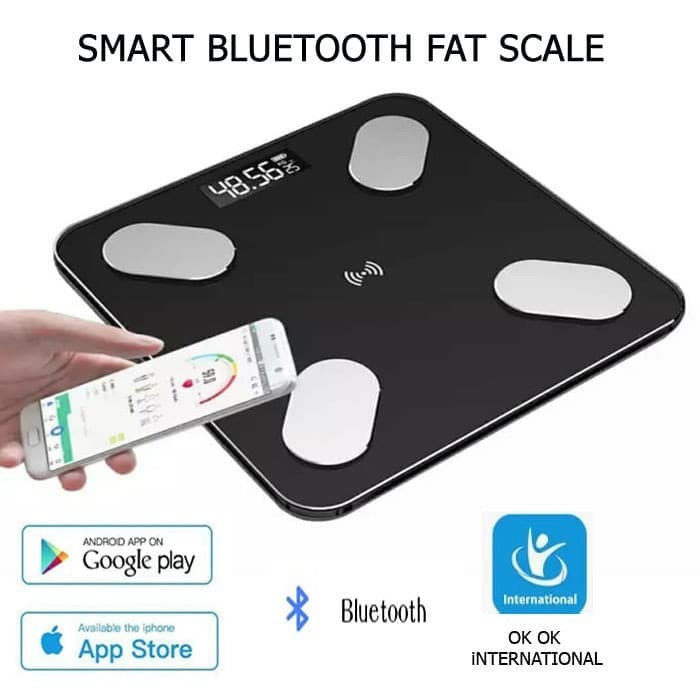 Timbangan Badan Digital Body Fat Monitor Smart Bluetooth