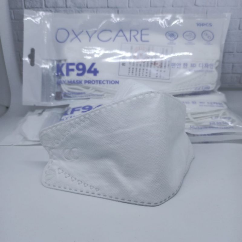 Masker KF94 OxyCare 4ply earloop, Hrg 10pcs/pack