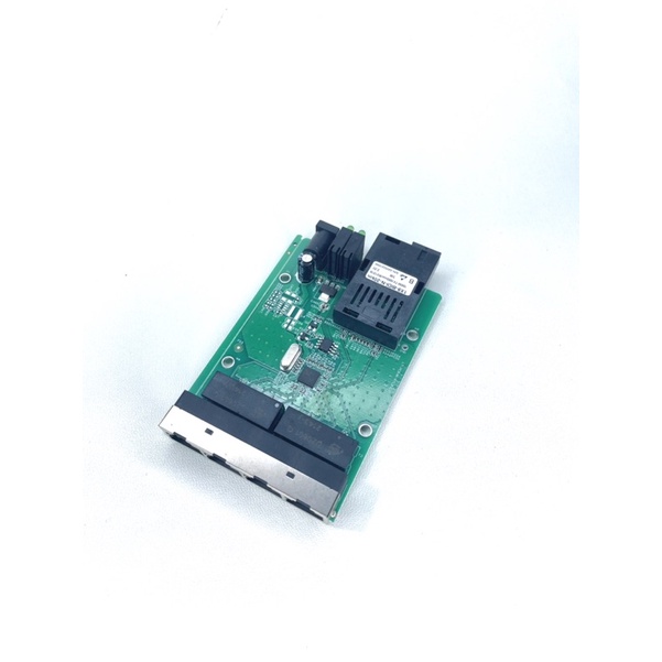 PCB 1FO-4LAN Media Converter 1FO 4LAN 100 Mbps 1 port fo 4 port lan