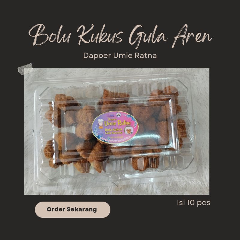

Bolu Kukus Gula Aren Cemilan Tradisional 200gr