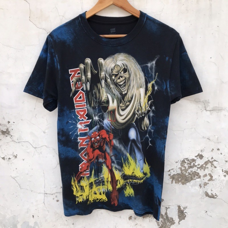 Kaos Band All Over Print Official Iron Maiden 'The Number Of The Beast'
