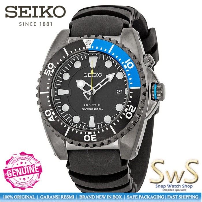 SEIKO Kinetic SKA579 SKA579P2 Diver Jam Tangan Pria