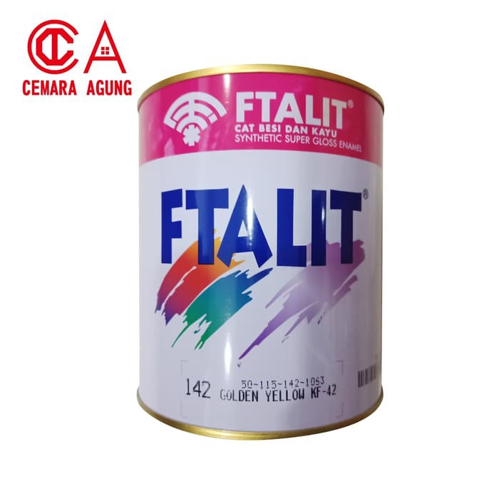 

Cat Minyak FTALIT Golden Yellow KF-42