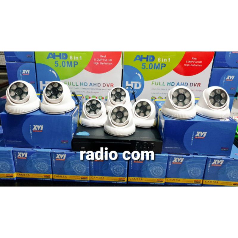 promo paket cctv 8 camera 5mp 1080p full hd ir sony garansi 2thn