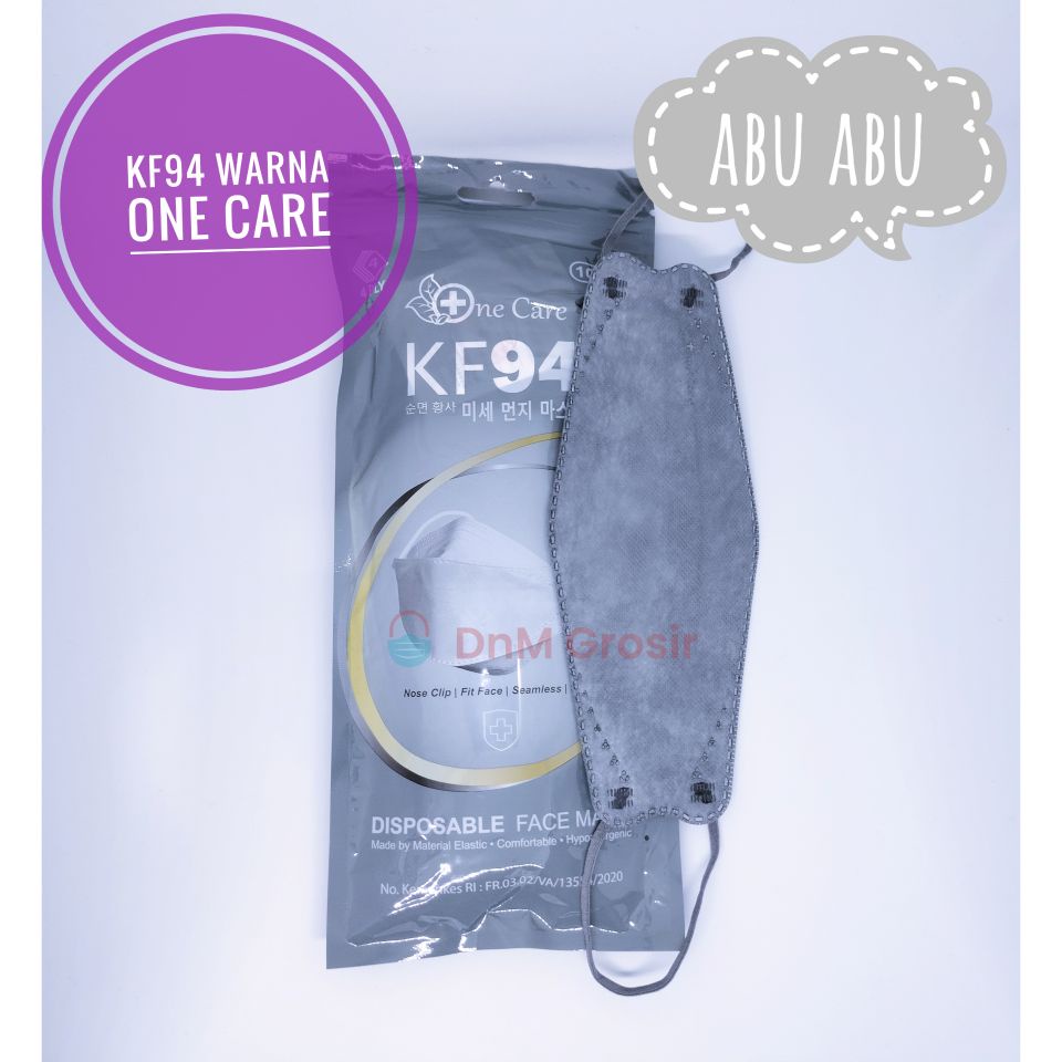 Masker KF94 Warna Warni Ready Ne Care Embos Kemenkes isi 10 pcs