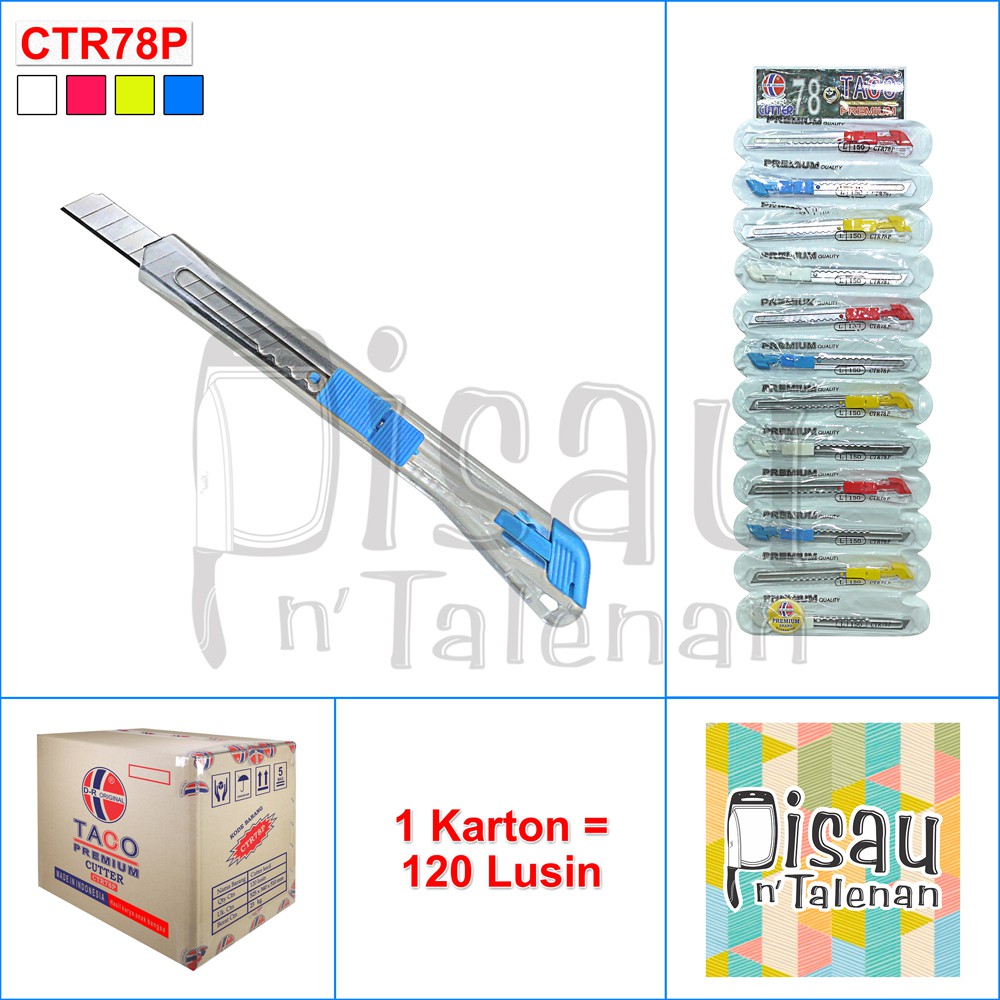 

TACO 78P Cutter Kecil Premium (KARTON)