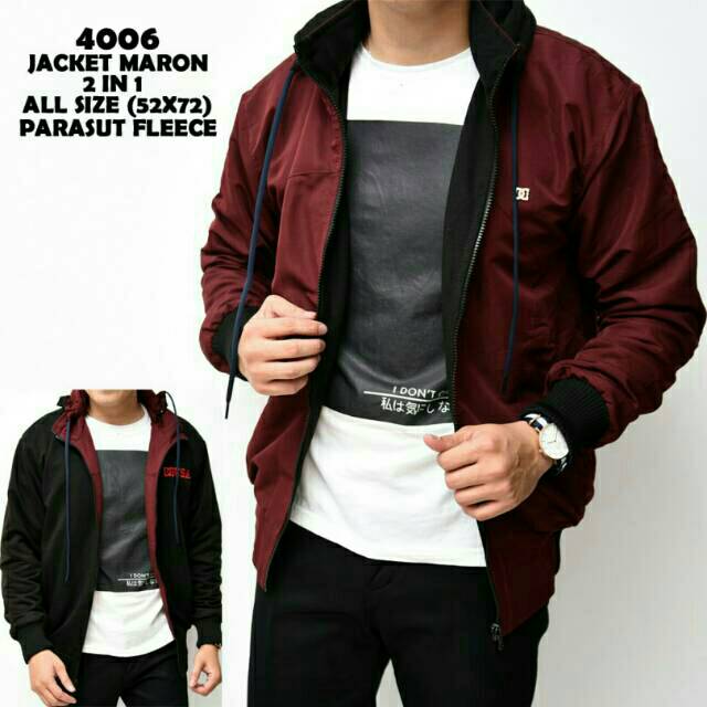 JAKET BOLAK BALIK / JAKET 2IN1 / JAKET BB / JAKET DISTRO / BB POLOS / JAKET PARASUT