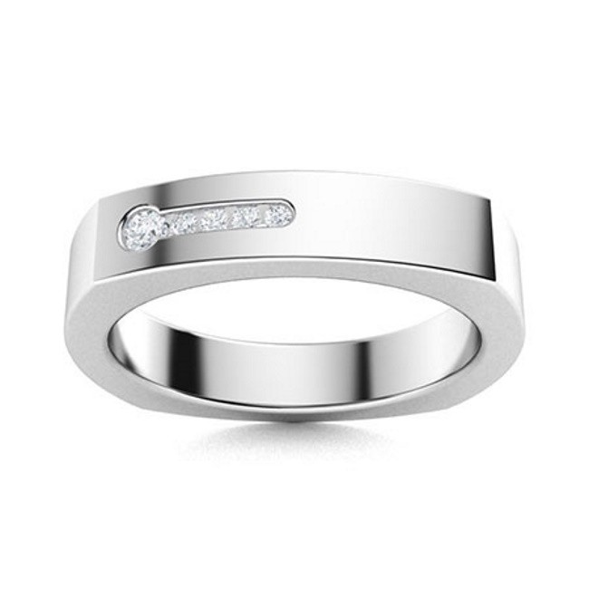 Gratis Tulis Ukir Nama Bisa Pesan Model Garansi Silver Asli Cincin Kawin Perak Pria Tunangan Id403