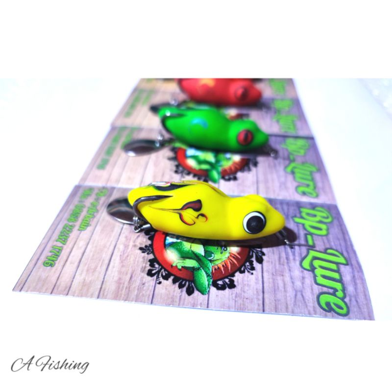 SOFT FROG BEBEK 5CM BP LURE I UMPAN CASTING IKAN GABUS DAN TOMAN