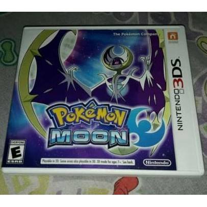 KASET 3DS POKEMON MOON SECOND MULUS NINTENDO CARTRIDGE