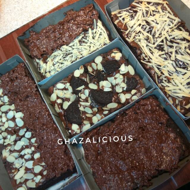 

Fudgy Brownies Ghazalicious