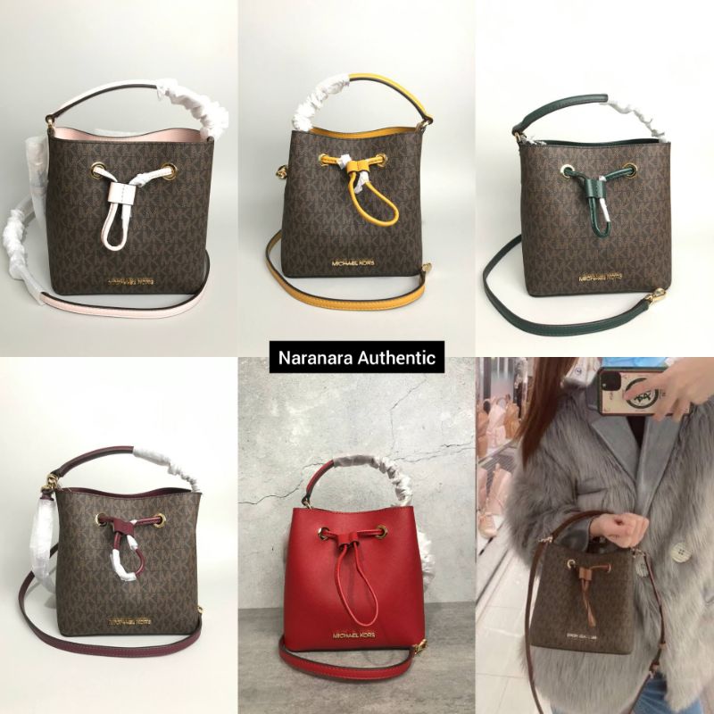 MK Suri Small Bucket Crosboddy bag/tas mk ori/ michael kors original
