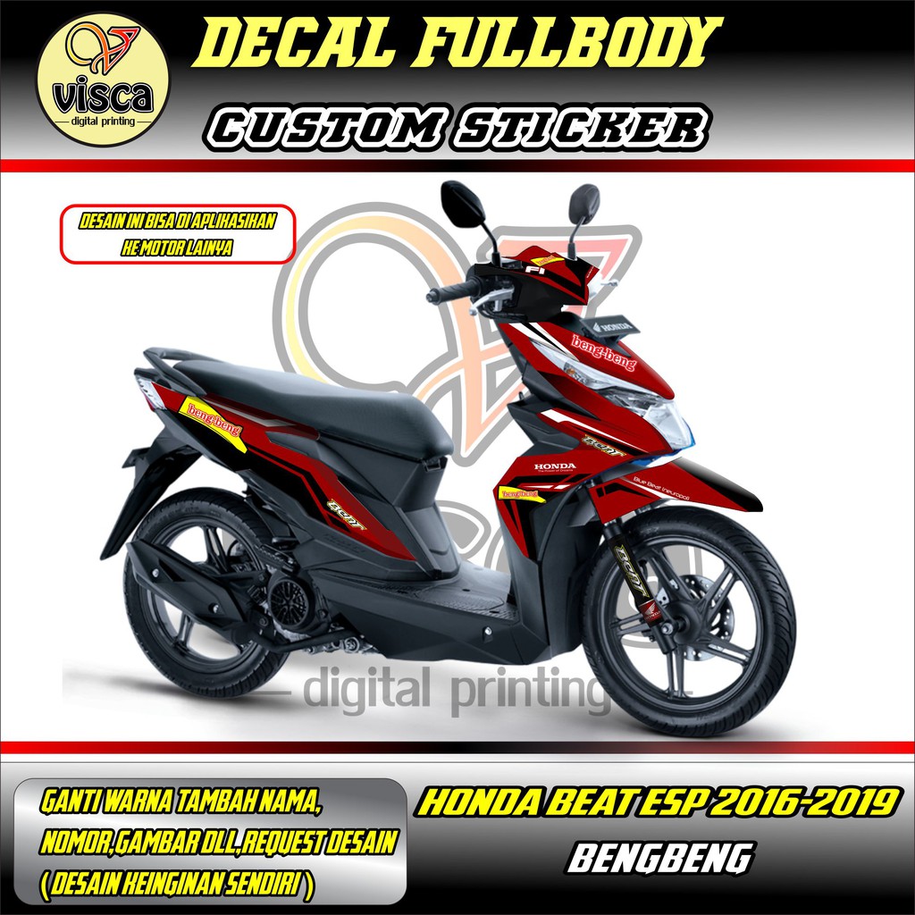 decal beat esp decal beat street dekal beat street dekal beat esp variasi