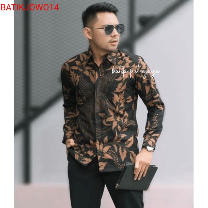 Batik jowo SM BAJU BATIK PRIA SRAGENAN PREMIUM TERMURAH #shopeefeed#kemejabatiklenganpanjang#batikso