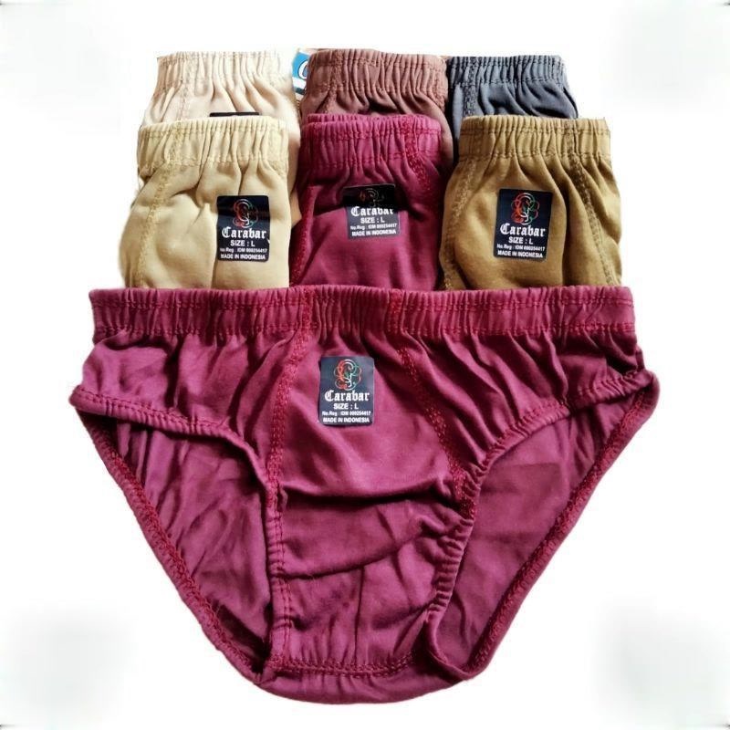 Sempak Jumbo  Pria Laki-laki (S M L XL XXL XXXL 5L) Celana Dalam Peria Dewasa Cangcut Kancut  Polos 