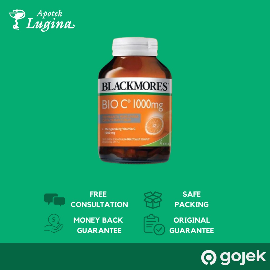 Blackmores Bio C 1000mg Isi 90 Tablet Shopee Indonesia