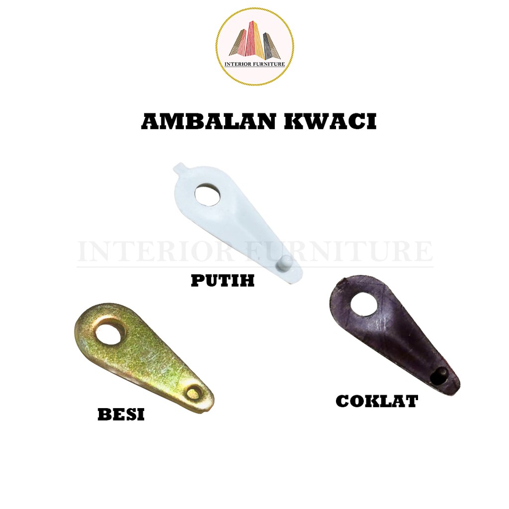 Kwaci Besi Ambalan Jam Dinding per 1 biji