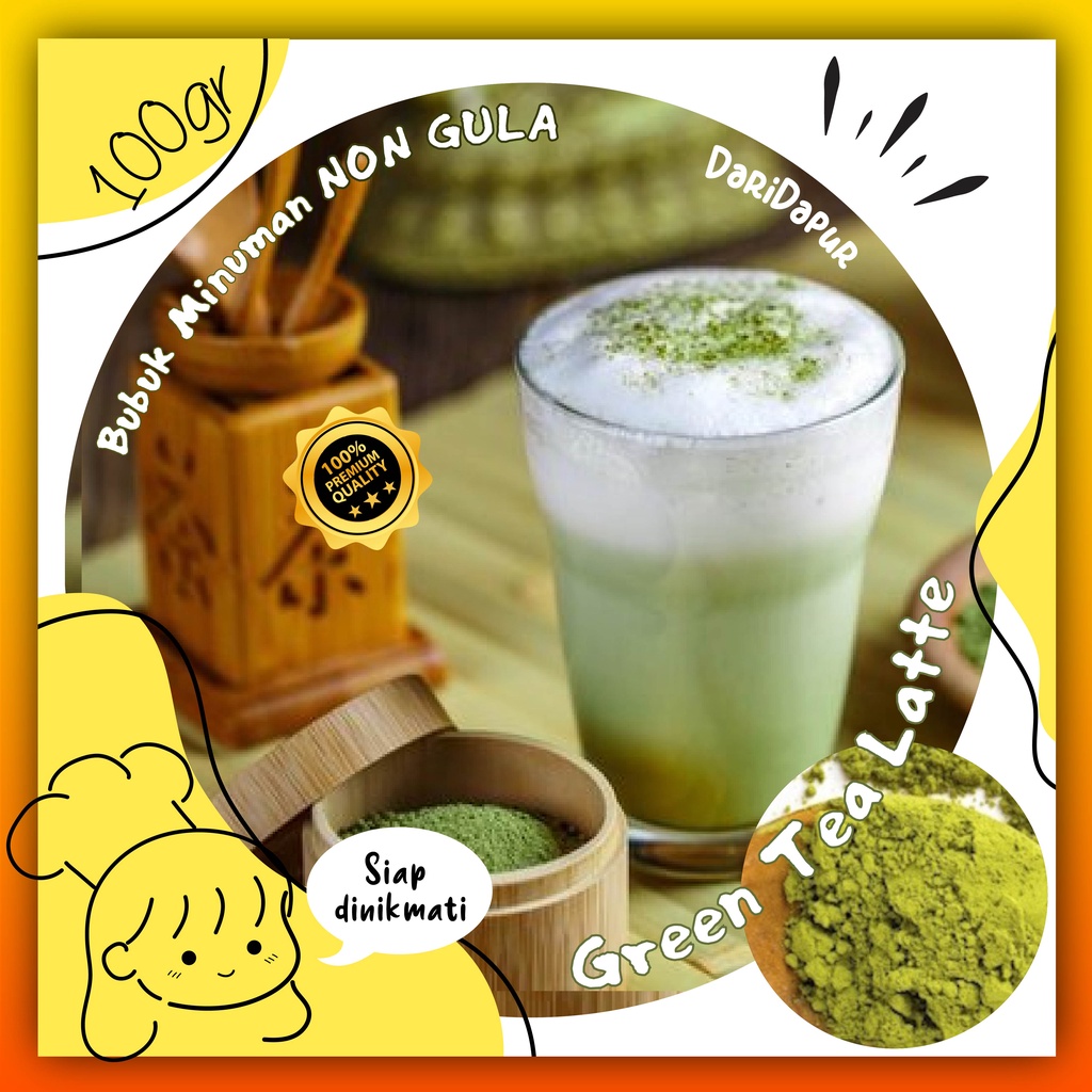 

Powder Drink Serbuk Bubuk Minuman Es Instan Kekinian Rasa Matcha / Maca / Macha / Green Tea / Greentea / Gren Tea / Teh Hijau Latte Original Pure Original (Plain Tanpa Gula) | Powder Drink, Bubuk, Serbuk Minuman Premium, Murah, Enak, Fresh, Halal 100gr