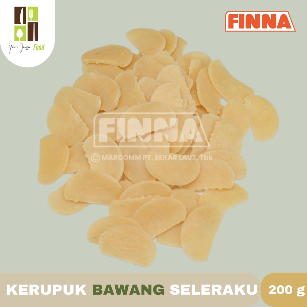 FINNA KERUPUK SELERAKU BAWANG 200GR