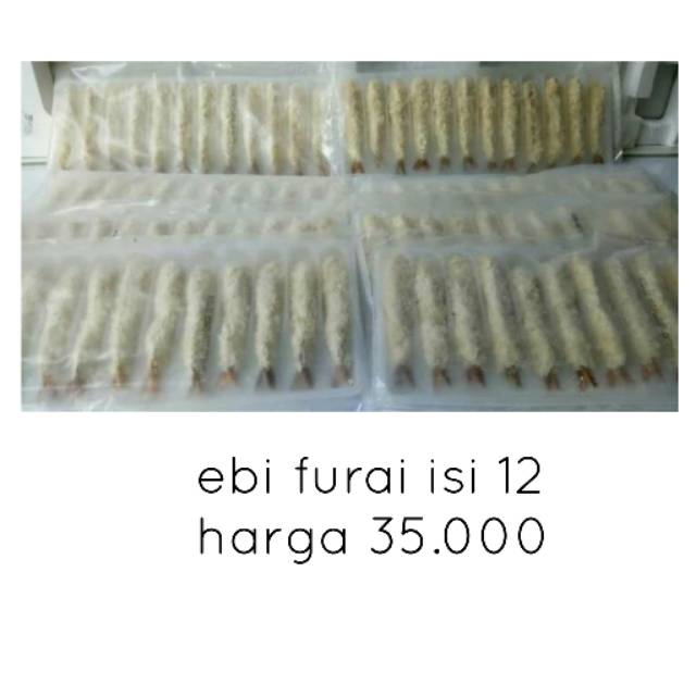 

Ebi furai frozen isi 12 Bekasi