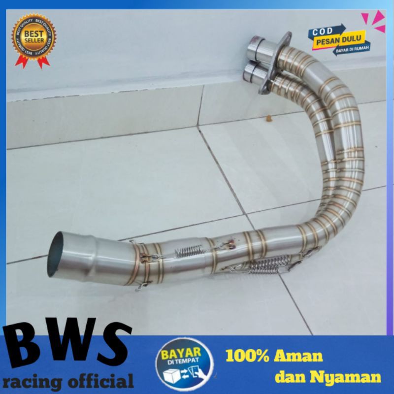 Pipa leher header knalpot ER6N ER-6n full stainless
