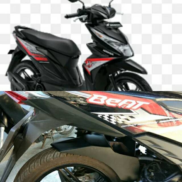 Spakbor kolong honda beat esp scoopy vario 110cc.  Aksesoris hugger beat