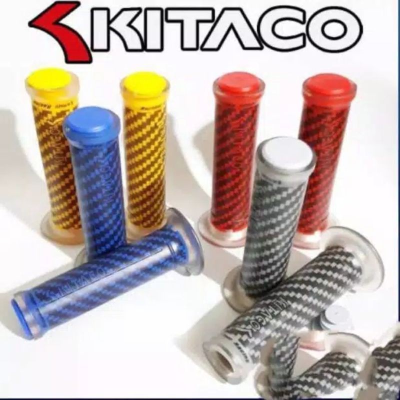 Handgrip Motor Handgrip Kitaco Karbon Universal Nmax,Aerox,Pcx,Vario,Mio,R15,Vixion,Cbr150r Dll