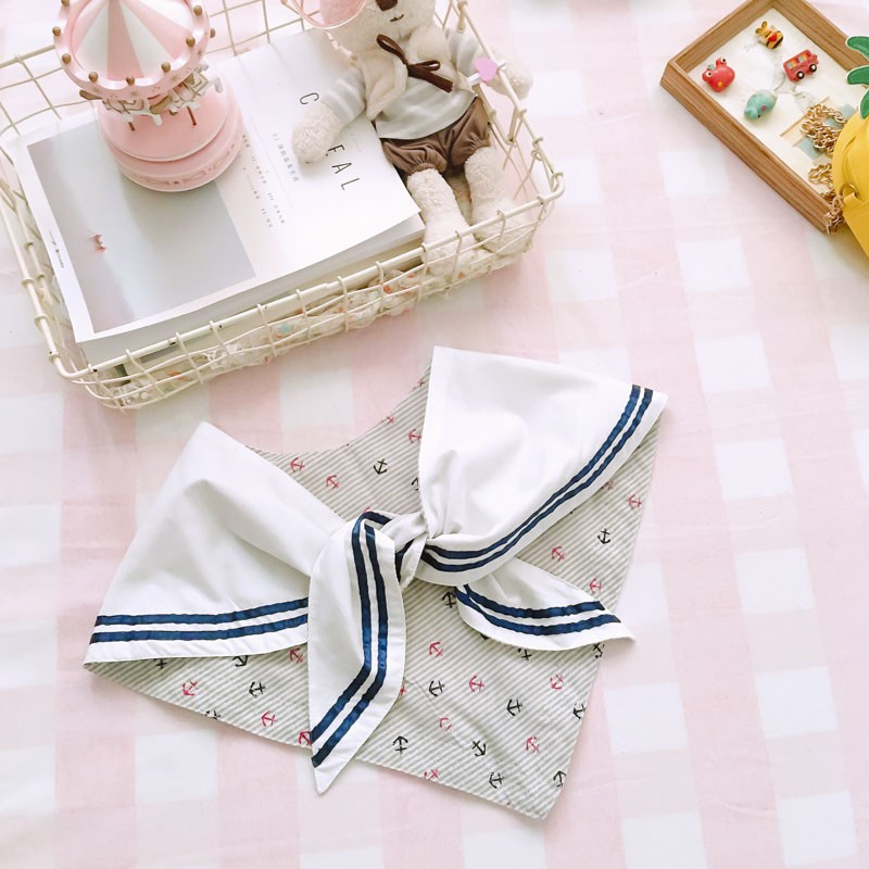 MR-61 sailor seifuku dress uniform seragam sekolah putih navy summer baju import jepang korea