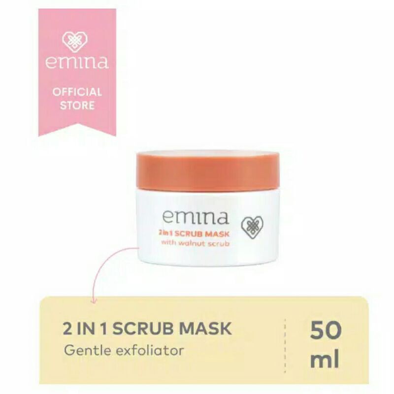 ♥BESTSELLER♥EMINA 2IN1 SCRUB MASK