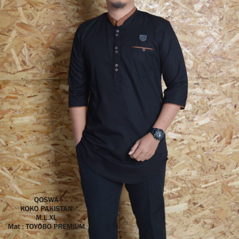 Baju koko kurta original Qoswa PREMIUM Quality